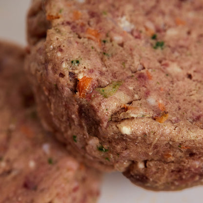 Puppy Power with Beef Patties