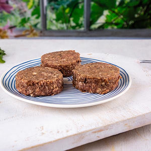 Image of LUNA & me RawBlends Tasty Turkey & Wild Venison Patties- Cat Food
