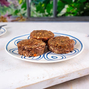 Image of LUNA & me Adult Beefy Beef Patties- Dog Food